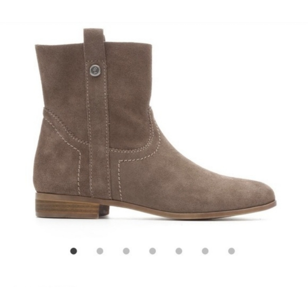 Frye Sarah Shortie Suede Ankle Boots 7